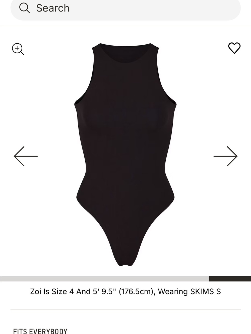 SKIMS Fits Everybody High-Neck Bodysuit